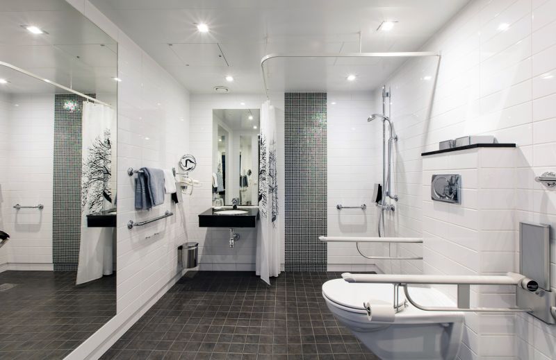 Wide Picture of a Modern Bathroom